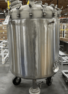 209 gallon DCI, Stainless Steel Jacketed Reactor Vessel, 40" diameter x 38" straight side Vessel, 45 psi/FV @ - Image 5
