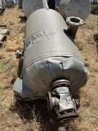 200 gallon Stainless Steel Tank, 30" diameter x 60" straight side, 3' H cone, 3" center bottom discharge, 4" - Image 4