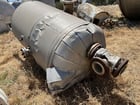 200 gallon Stainless Steel Tank, 30" diameter x 60" straight side, 3' H cone, 3" center bottom discharge, 4" - Image 5