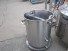 35 gallon Stainless Steel Tank, 20" diameter x 24" straight side, 1.5" inlet/outlet - Image 1