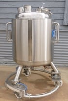 52.8 gallon Precision Stainless, Stainless Steel Pressure Tank, 24" diameter x 26" straight side, 45 psi @ - Image 1