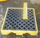 UltraTech #1321, ultra-spill pall, no drain, 1500 lbs. load capacity, 11 gallon polyethylene sump w/deck - Image 1