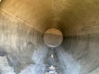 1500 gallon Coalescer Tank, Stainless Steel, 48" diameter x 18' L, 1" & 12" raised opening, 25 psi @ 200&deg;F - Image 10