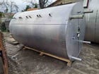 2000 gallon Stainless Steel Tank, 72" diameter x 104" H 5-zone jacketed vessel, 18" diameter Top manway, 3" - Image 3