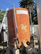 500 gallon 48" x 66", Carbon Steel Tank, 18" top manway, 4" angle iron, (2) 1/2" top inlets, 1.5" top outlet' - Image 1
