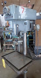 15" Clausing #16VT-1, single spindle drill, 4.75" spindle travel, 500-4000 RPM, 3/4 HP, #2MT - Image 4