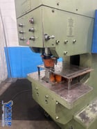 6" x 6" x 5/8" Piranha #PII-140, hydraulic ironworker, 140 ton, 20-1/2" throat, 5-1/4" stroke, 1999 - Image 2