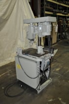 Ettco #ATU-4, lead screw tapper, 4" stroke, 20.5" x21" table, 26" vertical clearance, coolant, foot pedal - Image 9