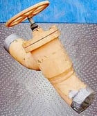 6" Ammonia Valve, Handle diameter: 12" Inlets/outlets: (2) 6" diameter Ports - Image 5