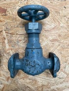 1" Vilter Ammonia Hand Expansion Shut-Off Valve, 4-Bolt (Square Flanges) - Image 8