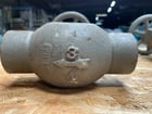 1" Vilter Ammonia Hand Expansion Shut-Off Valve, 4-Bolt (Square Flanges) - Image 9
