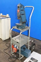 12 Ton, Kidder #56BM-C, hydraulic punch press, 13/16" stroke, 2.5" throat, 5.25" open, 4-7/16" Shut Height - Image 2