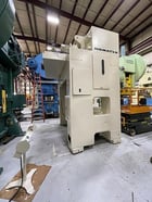 220 Ton, Komatsu #E2M-200, straight side double crank, 4.3" stroke, 17.7" Shut Height, 3.9" adj., 60-150 SPM - Image 2