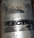 Electra-Kool #500C, blower, 1/3 HP, 118/208-230 V., 3450 RPM, 1-phase, Baldor motor, 500C-PL filter, Fr.56C - Image 2