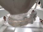 140 gallon Mueller, Stainless Steel portable powder totes, 6" discharge butterfly valves - Image 6