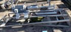 10 HP Stainless Steel Tote/Drum Mixer, 230/460 V., 1160 RPM, pneumatic stand - Image 1