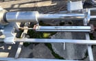 10 HP Stainless Steel Tote/Drum Mixer, 230/460 V., 1160 RPM, pneumatic stand - Image 6