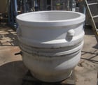 White #P-55, Ceramic Vacuum Bed Filter, 36" diameter x 13" lower section, 3/4" side bottom outlet, 36" x 13" - Image 2