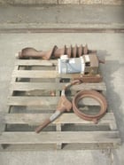 Globe #X6151, Meat Grinder, 8" x 14" feed section, 8" diameter Discharge, 40 HP, 1170 RPM, 220/440 V - Image 3