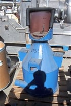 7' cu.ft. Hopper, carbon steel, 24" diameter x 17" straight side, 60 deg. Cone bottom, 8" diameter Outlet - Image 2
