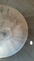 2250 gallon Stainless Steel Tank, Agitated, Cone Bottom, 7' 6" diameter x 8' straight side, 2 HP - Image 6