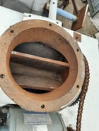 10" Prater #BFF1514-10H-1-L, Rotary Airlock Valve, Carbon Steel, 8" inlet/outlet, 2 HP, 230/460V, 1715 RPM - Image 3