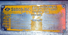 10" Semco #CV-04B, Rotary Airlock Valve, Carbon Steel, 48" H x 9" diameter feed chute, 1/2 HP, 230/460V, 1700 - Image 4
