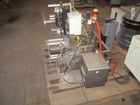 GEI, Air Cylinder Tamp Labeler, 4" x 4" max label width, 6" max label length, 6" stroke length, w/air foot - Image 1