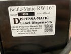 Dispensa-matic #Bottle-Matic-RW-16", 0.5"-6" cylidrical item range, 2"-1.5" container height, 3" cores, 450 - Image 4