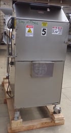 Lucks #LSM-24, Dough Sheeter, Single shear, Stainless Steel, 24" width x 72" L conveyor, 22" pressure plate - Image 3