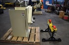 3000 lb. Pandjiris #HS-30, headstock, Gripper chuck, 30" x30" table, variable speed rotation - Image 3