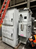 5000/5600/6250/7000 KVA 69000 Delta Primary, 4160Y/2400 Secondary, Virginia, substation, CU/CU, 2013, #T868 - Image 2