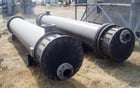 900 sq.ft., Union Karbate, shell & tube heat exchanger, 75 psi, (199) 1-1/4" OD x 168" long tubes, 1982 - Image 3