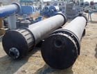 900 sq.ft., Union Karbate, shell & tube heat exchanger, 75 psi, (199) 1-1/4" OD x 168" long tubes, 1982 - Image 5