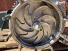 AMPCO #LHV550-280, 316 Stainless Steel centrifugal pump, 50 HP, 2.5" inlet, 3" outlet, 10" impeller, unused - Image 6