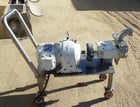 24 GPM, Waukesha #34RF, 316 Stainless Steel positive displacement pump, 1 HP, 1.75" inlet, 2" outlet - Image 1