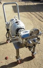 24 GPM, Waukesha #34RF, 316 Stainless Steel positive displacement pump, 1 HP, 1.75" inlet, 2" outlet - Image 2