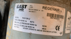 92 CFM, Gast #R4310A-2, vacuum pump, Gast Regenair blower, 1 HP, unused - Image 4