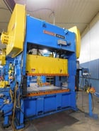 250 Ton, Niagara #PN250-84-42, straight side double crank press, 8" stroke, 23" Shut Height, 6" adj., 15030 - Image 7