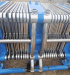23" x 24" John Carlston Ltd, Stainless Steel plate & frame filter - Image 5