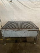 5' x 5' Acorn, welding table, x 40" height, w/ stand - Image 3