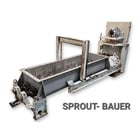 Sprout Bauer #DA21-6, 21" W x 6' L Stainless Steel double agitation mixer feeder - Image 1