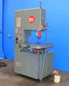 18" x 12" Grob #4V-18, vertical band saw, variable speed, air feed, 1" x 150" blade, 40-5000 FPM, tilt table - Image 2