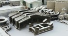 Hardinge Koppers 32' x 12', Sag Mill, (2) 3400 HP, PLC control - Image 2