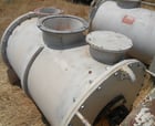 Littleford #FKM-600D-SON, Plow Mixer, Porcelain lined, 24" diameter x 48" L, 13" and 9" opening, 14" discharge - Image 2