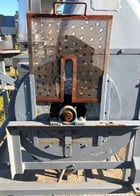Rotary Tumble Mixer, 20" dia., Carbon Steel, 7" x 10" discharge, 2 HP - Image 9