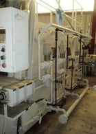 Shibuya #PC-11027, Pasteurizer, 42" x 11' L, 3-zone, Draper Belt, 1989 - Image 2