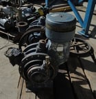 14" x 12" Welch, Rotary Vane Vacuum Pump, 2 stage, 150 HP - Image 6