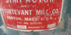 Sturtevant #3B, Pin Mill, Carbon Steel, 16" diameter, 6" x 6" flanged inlet, 10 HP, 230/460V, 3425 RPM - Image 7
