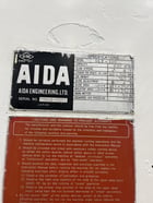 200 Ton, Aida #NL2-200, straight side double crank, 8" stroke, 18.7" Shut Height, 4" adj., variable speed - Image 8
